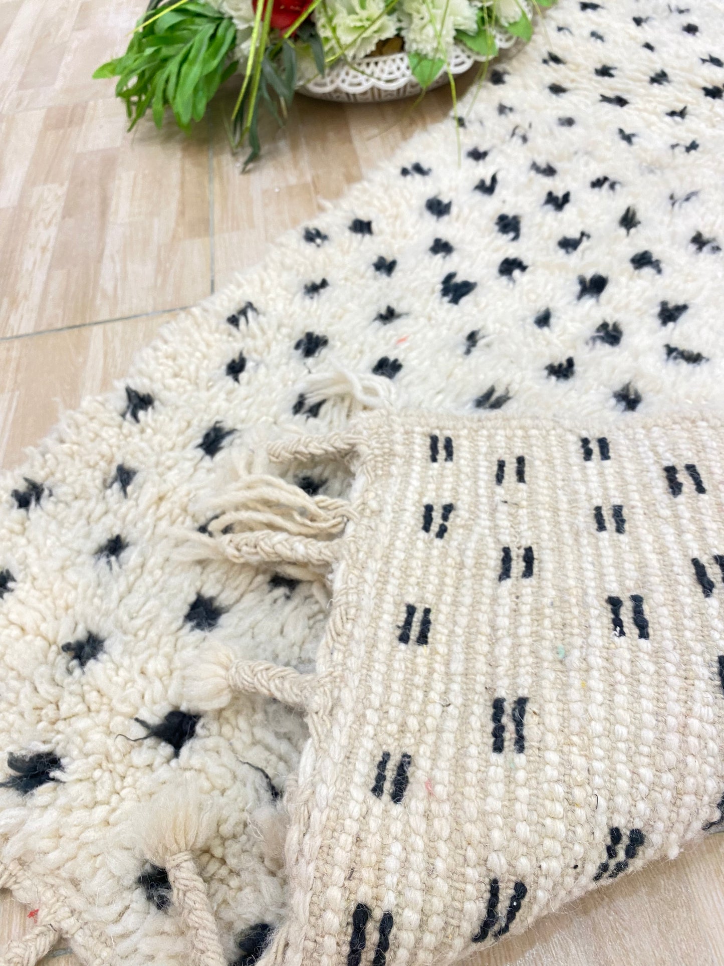 Handmade beni Ouarain rugs