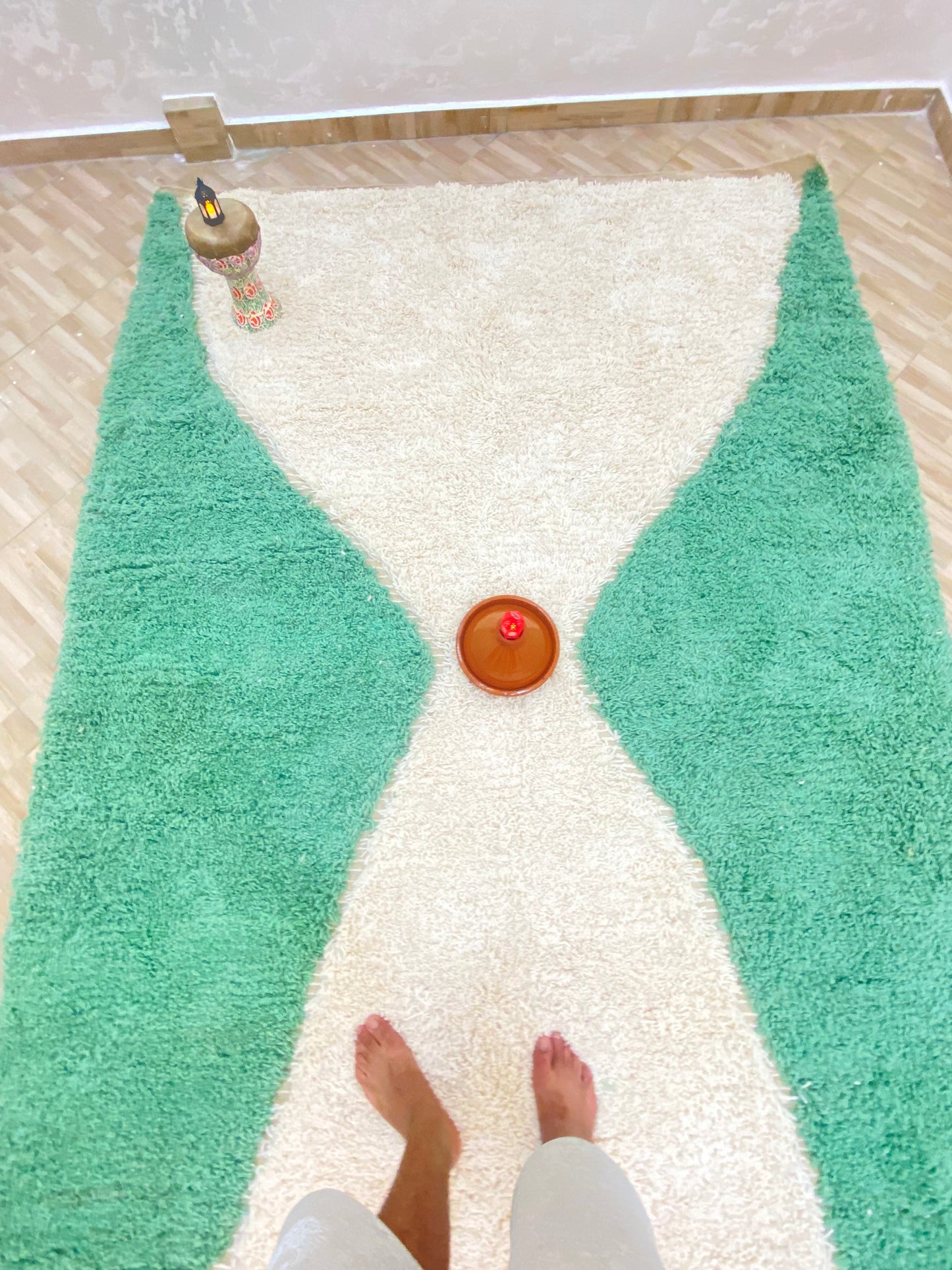 Handmade beni Ouarain rugs