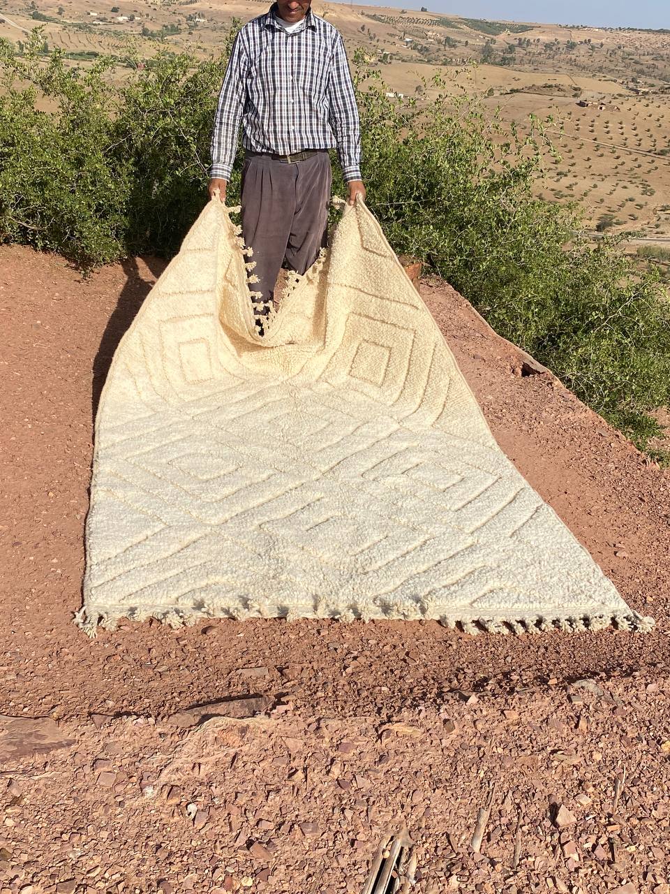 Beni ourain morrocan rugs