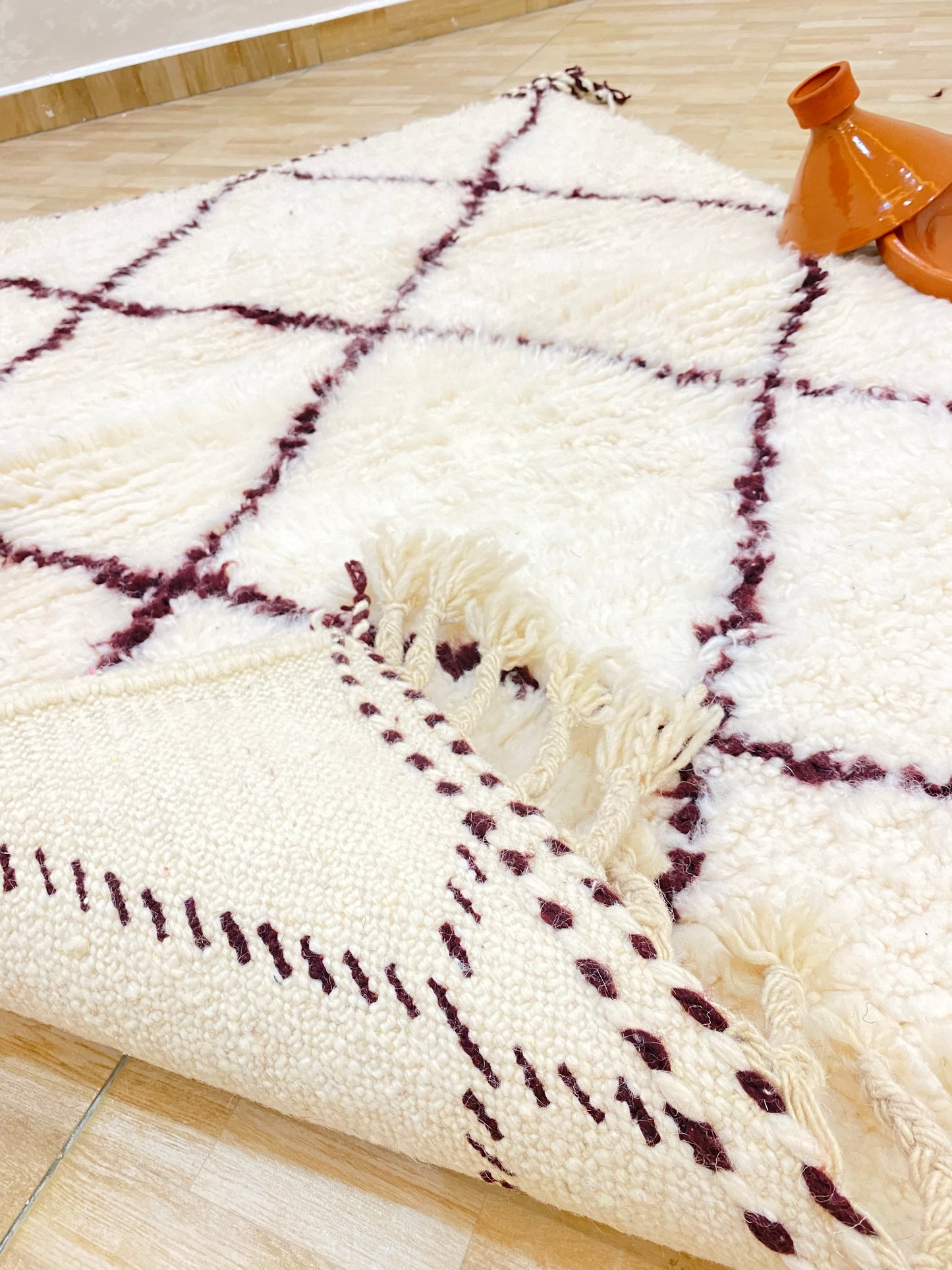 Beni ourain morrocan rugs