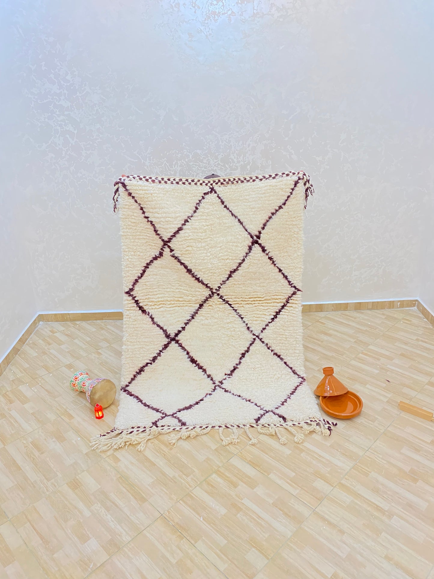 Beni ourain morrocan rugs