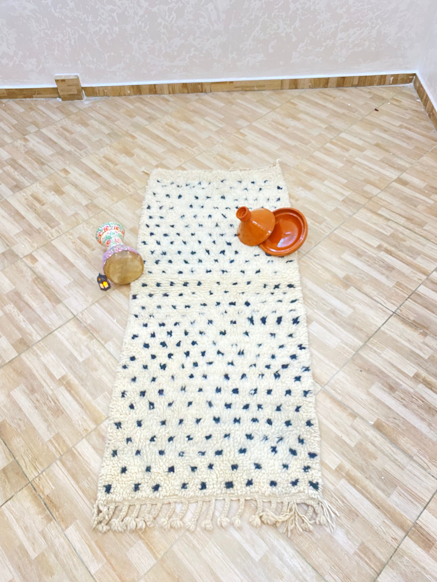 Handmade beni Ouarain rugs