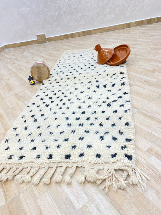 Handmade beni Ouarain rugs