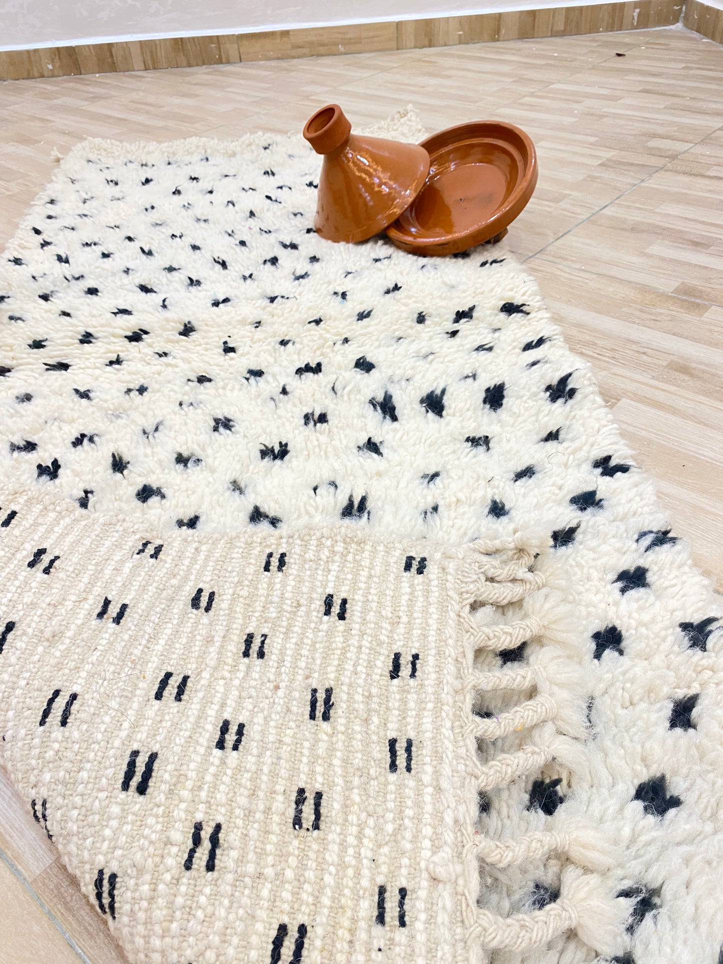 Handmade beni Ouarain rugs