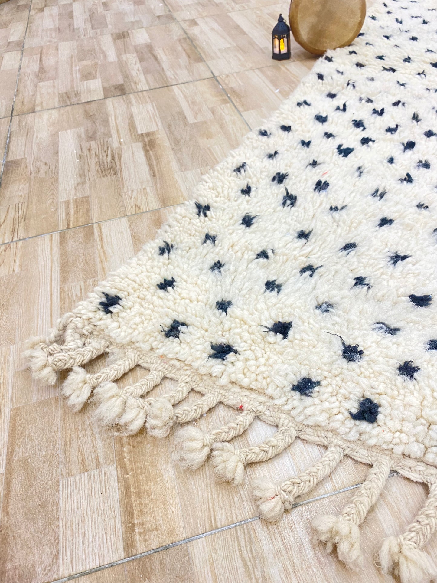 Handmade beni Ouarain rugs