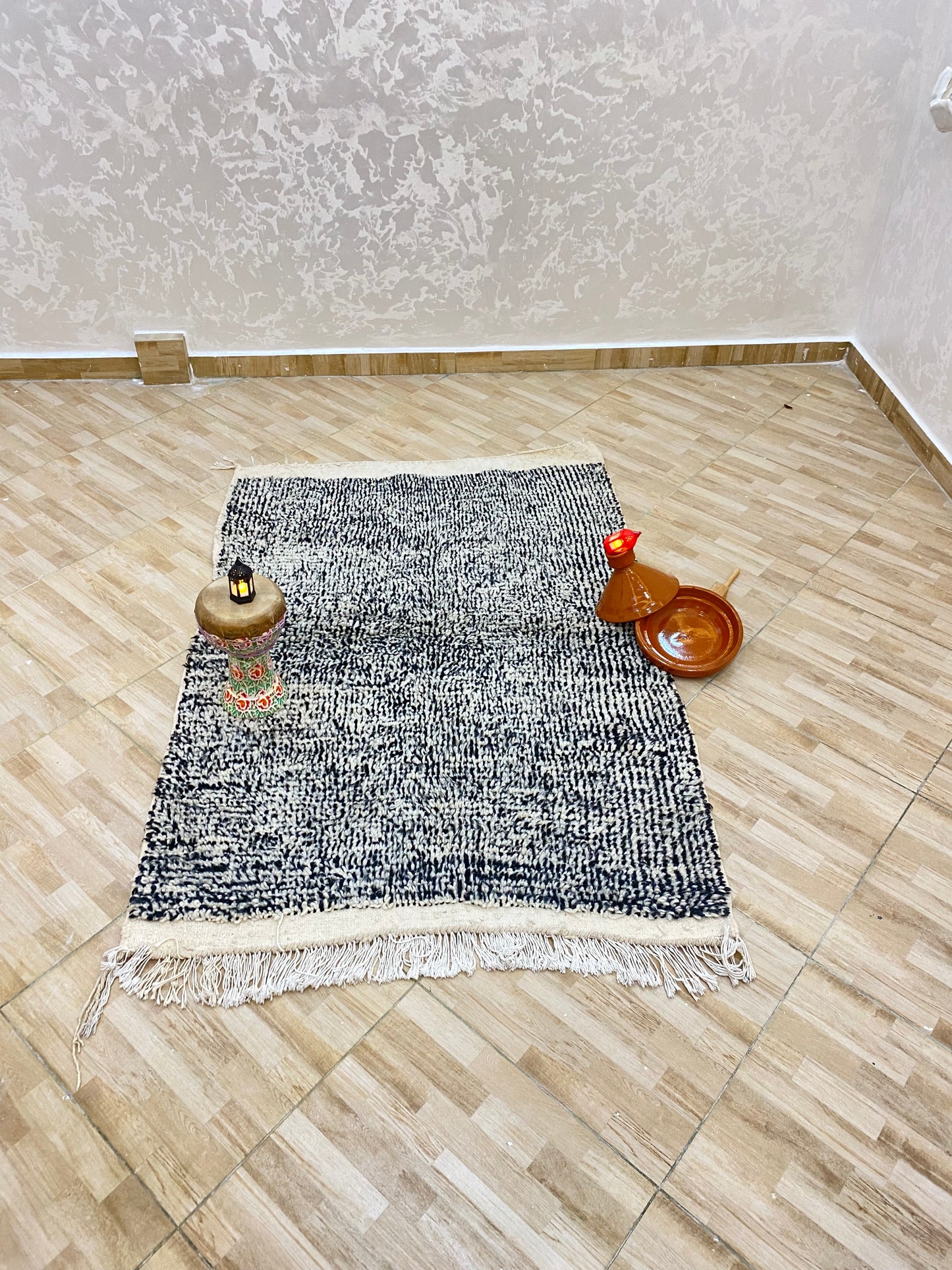 Handmade beni Ouarain rugs