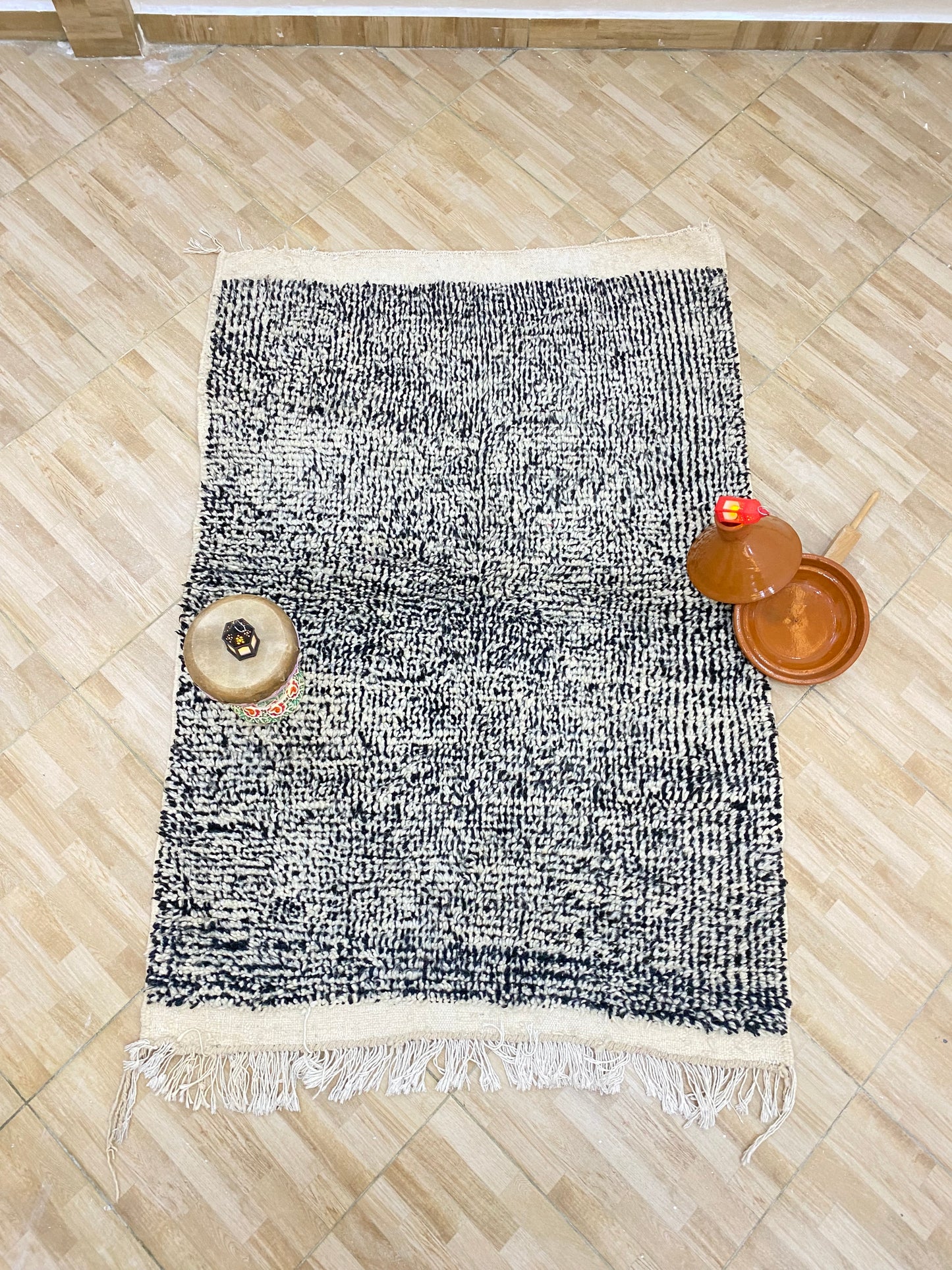 Handmade beni Ouarain rugs