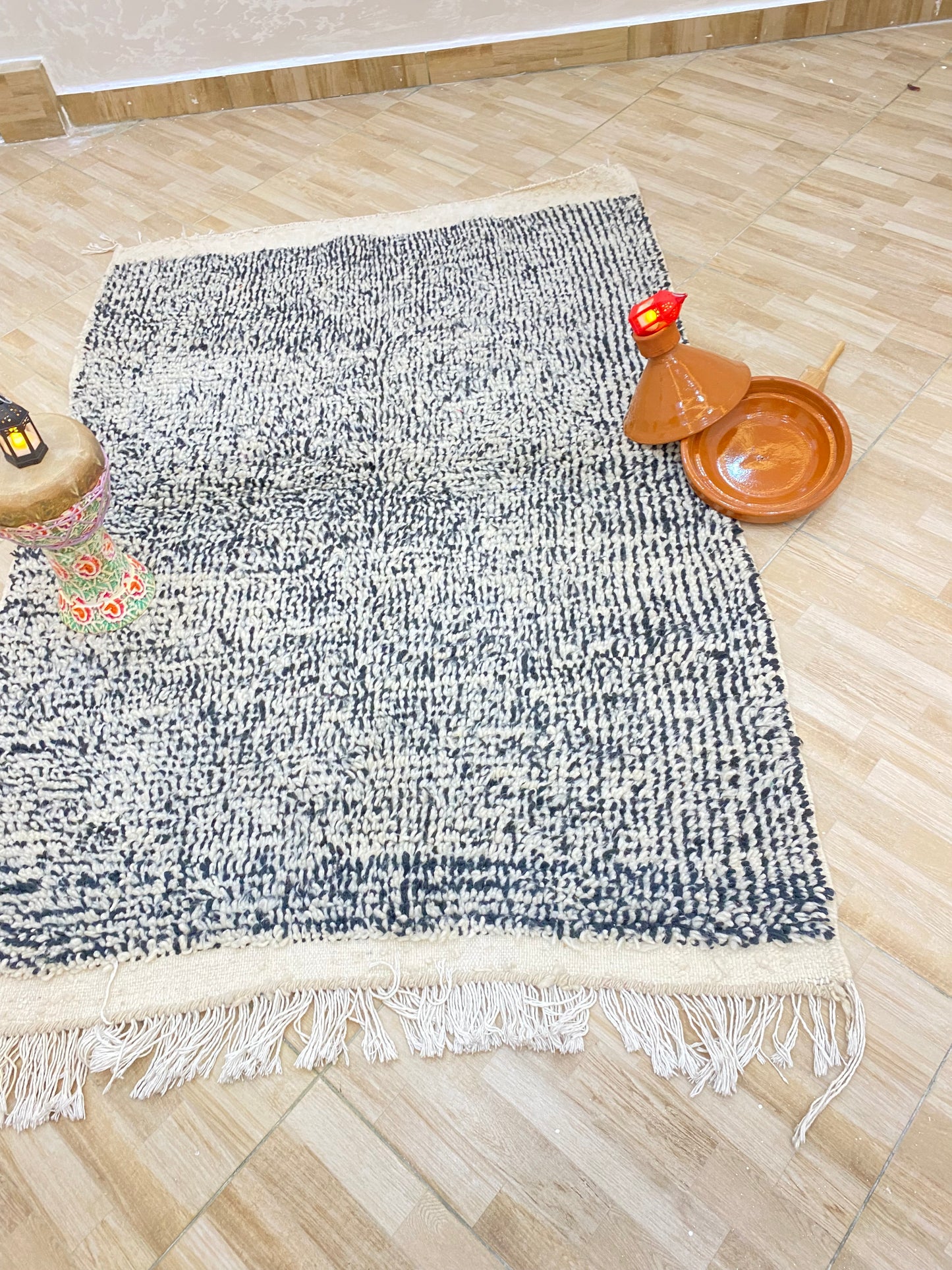 Handmade beni Ouarain rugs