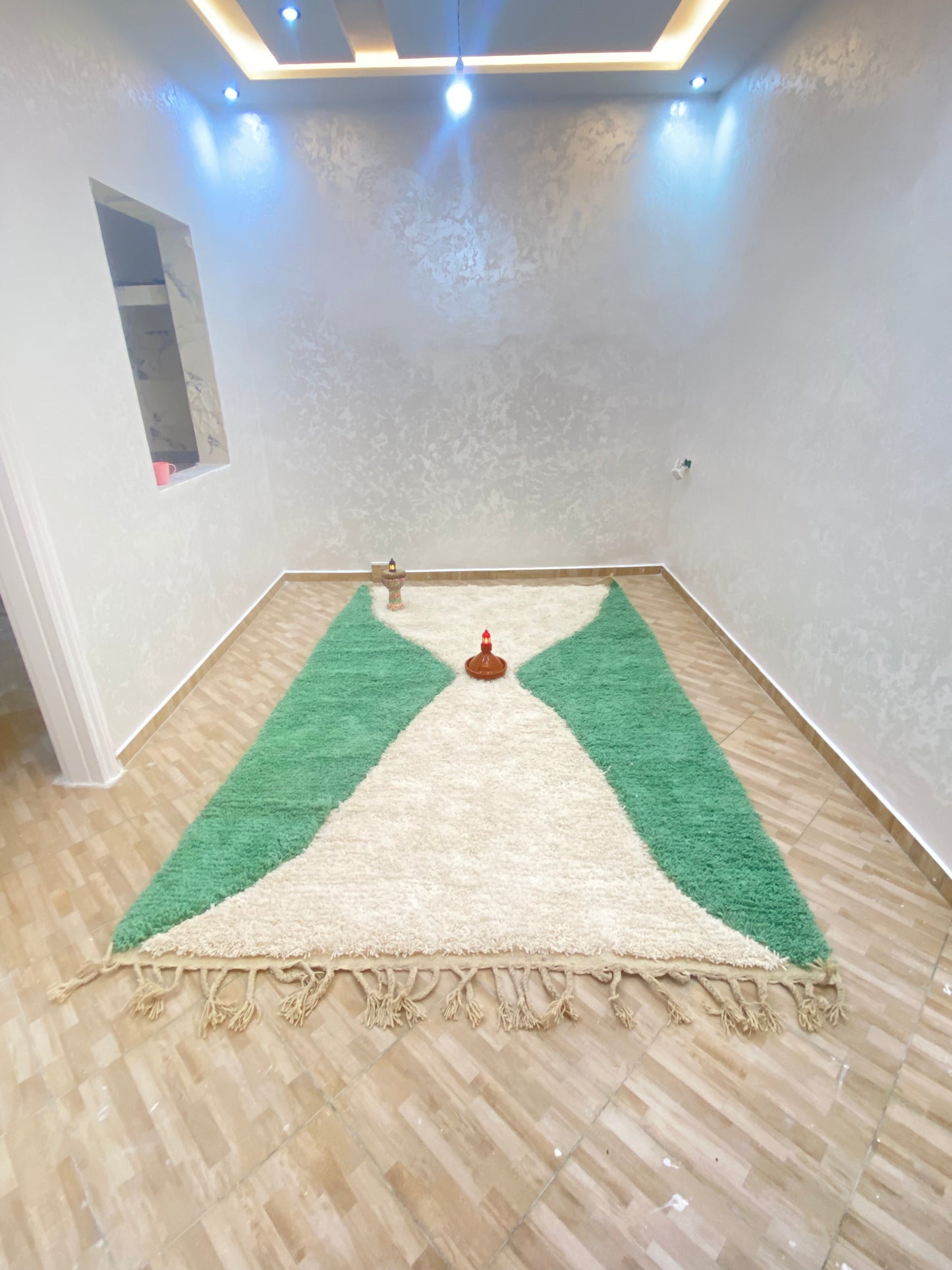 Handmade beni Ouarain rugs