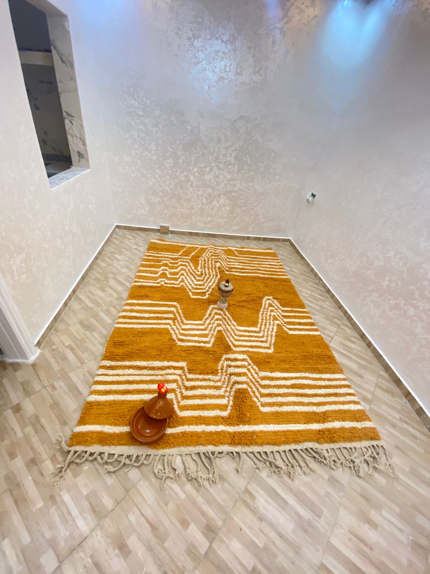 Handmade beni Ouarain rugs